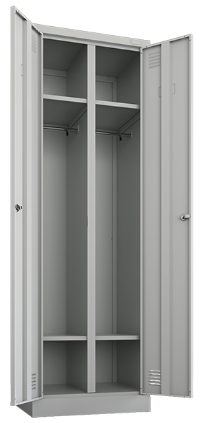 Металлический шкаф для одежды 1850*600*500мм ШРК-Е 22-600 в наличии